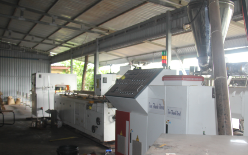 Dây chuyền sản xuất gỗ nhựa TienThanhWood